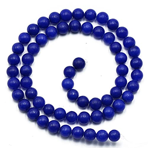 Tiuimk Runde Perlen aus Lapislazuli, blaue Jade, natürliche Edelsteinperlen für die Schmuckherstellung, 6 mm Tiuimk Runde Perlen aus Lapislazuli, blaue Jade, natürliche Edelsteinperlen für die Schmuckherstellung, 6 mm von Tiuimk