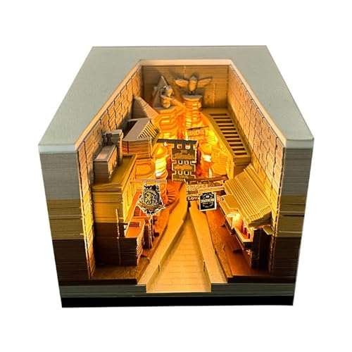 Time Piece Kalender 2025 Tischkalender mit LED-Licht 3D Abreißkalender Papier Schnitzerei Kunst Memo Pad Notizblock Geschenk für Weihnachten Einweihungsfeier Desktop Dekoration (mit Kalender & Licht) Time Piece Kalender 2025 Tischkalender mit LED-Licht 3D Abreißkalender Papier Schnitzerei Kunst Memo Pad Notizblock Geschenk für Weihnachten Einweihungsfeier Desktop Dekoration (mit Kalender & Licht) von Tiuyii