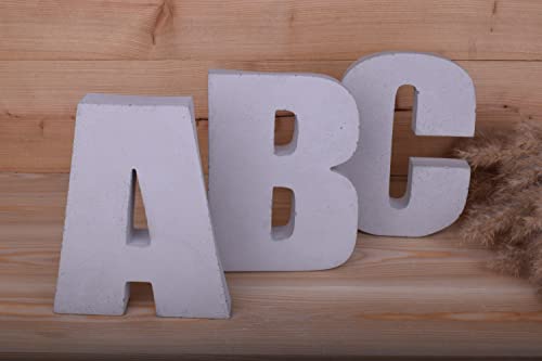 Tivendis Buchstaben Alphabet mit Sonderzeichen aus Beton Dekoration Einrichtung grau ABC Deko Einrichtung L Tivendis Buchstaben Alphabet mit Sonderzeichen aus Beton Dekoration Einrichtung grau ABC Deko Einrichtung L von Tivendis