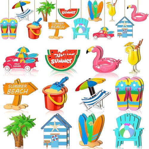 Tivleed 12pcs Sommer Dekorationen Holz Ornamente mit Juteseil für Hawaii Party Strand Luau Garten Tropische Party Dekorationen für Zuhause, Geburtstag Hochzeiten Tivleed 12pcs Sommer Dekorationen Holz Ornamente mit Juteseil für Hawaii Party Strand Luau Garten Tropische Party Dekorationen für Zuhause, Geburtstag Hochzeiten von Tivleed