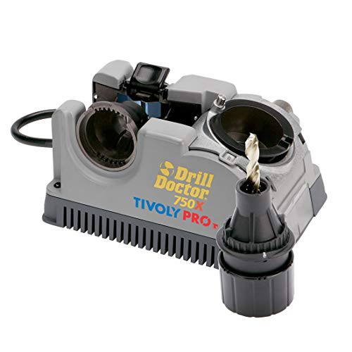 Tivoly Drill Doctor 750 – Bohrerschärfgerät (2,5 bis 19 mm, Spitze 118º und 135 Grad von Tivoly