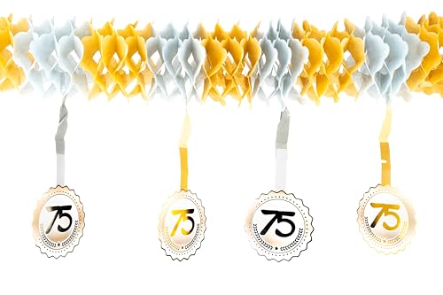 Geburtstagsdeko Girlande 75 Geburtstag Deko 75 Geburtstag Frau 75 Geburtstag Mann Deko 75 Geburtstag Mann Deko 75. Geburtstag Frau Tischdeko Geburtstag 75. Geburtstag Deko - Tiwoca Geburtstagsdeko Girlande 75 Geburtstag Deko 75 Geburtstag Frau 75 Geburtstag Mann Deko 75 Geburtstag Mann Deko 75. Geburtstag Frau Tischdeko Geburtstag 75. Geburtstag Deko - Tiwoca von Tiwoca