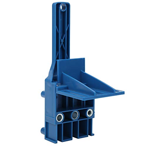 Gerader Lochsucher, Lochführung, Bohrführung, Lochpositionierungswerkzeug mit Millimetergenauigkeit für 6 Mm, 8 Mm, 10 Mm Bohrer, Holzbearbeitungsbedarf, Zimmerei, Heimwerken von Tixiyu