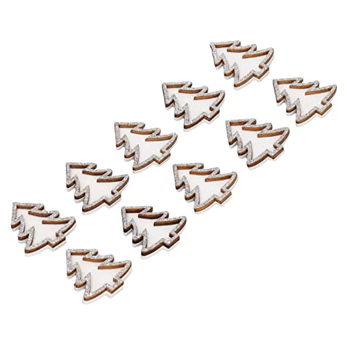 Tixiyu 50 Pcs Hölzerne Weihnachtsbaum -Ornamente Holzhandwerkdekorationen für DIY Scrapbooking -Karten Machen Tags mit Glänzenden Kanten Sicher für Tixiyu 50 Pcs Hölzerne Weihnachtsbaum -Ornamente Holzhandwerkdekorationen für DIY Scrapbooking -Karten Machen Tags mit Glänzenden Kanten Sicher für von Tixiyu