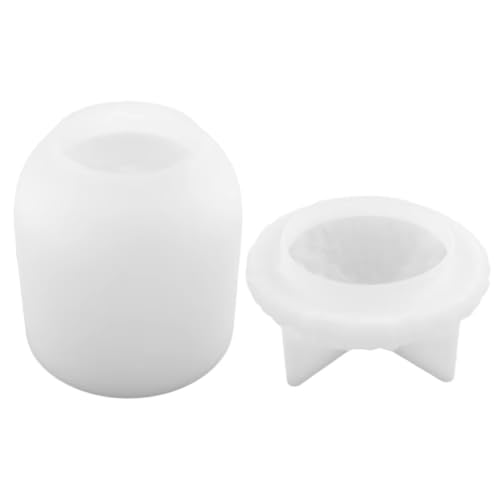 Tixqeaif Silikonform für Vorratsgläser in Tannenzapfenform, Schmuck-Vorratsglasform mit Deckel, Tannenzapfenform, Epoxidgussform für Gläser, Heimdekoration Tixqeaif Silikonform für Vorratsgläser in Tannenzapfenform, Schmuck-Vorratsglasform mit Deckel, Tannenzapfenform, Epoxidgussform für Gläser, Heimdekoration von Tixqeaif