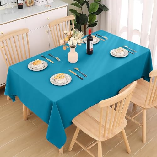 Tischdecke Outdoor Einfach Tischdecken Abwaschbar 3D Blau Tischdecke Wetterfest Wasserdicht für Party Biertisch, 90x90 cm Q.P2592 Tischdecke Outdoor Einfach Tischdecken Abwaschbar 3D Blau Tischdecke Wetterfest Wasserdicht für Party Biertisch, 90x90 cm Q.P2592 von Tizhweqo
