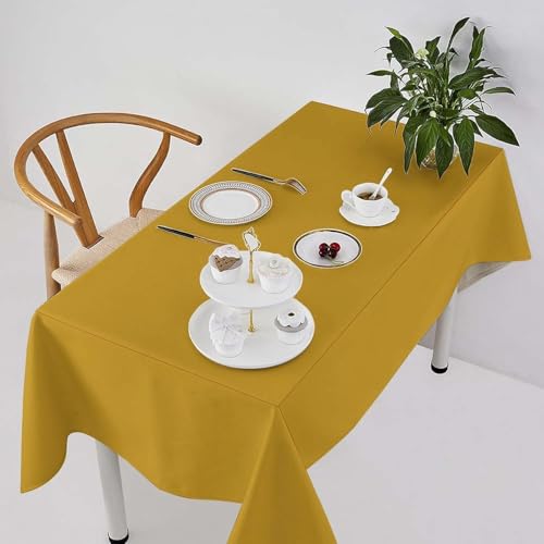 Tischdecke Outdoor Einfach Tischdecken Abwaschbar 3D Gelb Tischdecke Wetterfest Wasserdicht für Party Biertisch, 140x260 cm Q.P2449 Tischdecke Outdoor Einfach Tischdecken Abwaschbar 3D Gelb Tischdecke Wetterfest Wasserdicht für Party Biertisch, 140x260 cm Q.P2449 von Tizhweqo