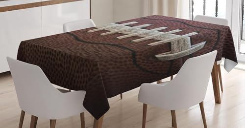 Tischdecke Outdoor Fußball Tischdecken Abwaschbar 3D Amerikanischer Fußball Tischdecke Wetterfest Wasserdicht für Party Biertisch, 90x90 cm Q/P4472 Tischdecke Outdoor Fußball Tischdecken Abwaschbar 3D Amerikanischer Fußball Tischdecke Wetterfest Wasserdicht für Party Biertisch, 90x90 cm Q/P4472 von Tizhweqo
