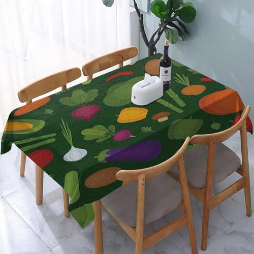 Tischdecke Outdoor Gemüse Tischdecken Abwaschbar 3D Gemüse Tischdecke Wetterfest Wasserdicht für Party Biertisch, 140x300 cm Q.P1110 Tischdecke Outdoor Gemüse Tischdecken Abwaschbar 3D Gemüse Tischdecke Wetterfest Wasserdicht für Party Biertisch, 140x300 cm Q.P1110 von Tizhweqo