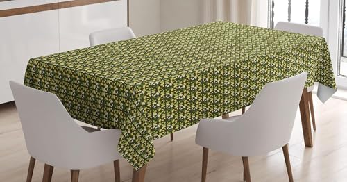 Tischdecke Outdoor Geometrische Muster Tischdecken Abwaschbar 3D Grün Tischdecke Wetterfest Wasserdicht für Party Biertisch, 140x200 cm Q/P4637 Tischdecke Outdoor Geometrische Muster Tischdecken Abwaschbar 3D Grün Tischdecke Wetterfest Wasserdicht für Party Biertisch, 140x200 cm Q/P4637 von Tizhweqo