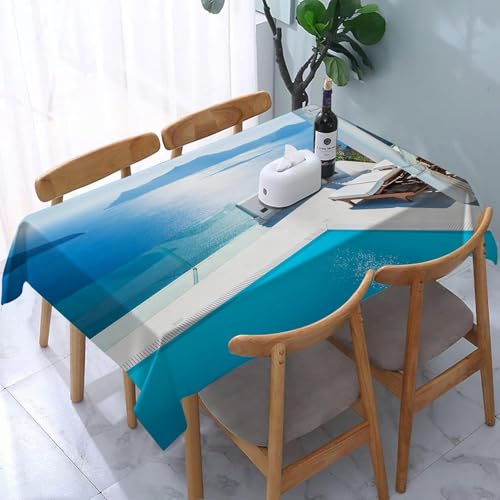 Tischdecke Outdoor Hawaii Tischdecken Abwaschbar 3D Meer Tischdecke Wetterfest Wasserdicht für Party Biertisch, 100x100 cm Q.P2433 Tischdecke Outdoor Hawaii Tischdecken Abwaschbar 3D Meer Tischdecke Wetterfest Wasserdicht für Party Biertisch, 100x100 cm Q.P2433 von Tizhweqo