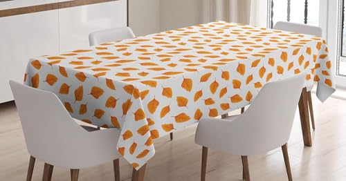 Tischdecke Outdoor Herbst Tischdecken Abwaschbar 3D Blätter Tischdecke Wetterfest Wasserdicht für Party Biertisch, 140x260 cm Q/P5319 Tischdecke Outdoor Herbst Tischdecken Abwaschbar 3D Blätter Tischdecke Wetterfest Wasserdicht für Party Biertisch, 140x260 cm Q/P5319 von Tizhweqo