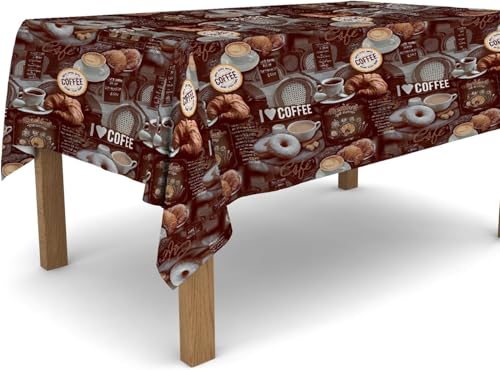 Tischdecke Outdoor Kaffee Tischdecken Abwaschbar 3D Retro Tischdecke Wetterfest Wasserdicht für Party Biertisch, 140x260 cm Q/P4469 Tischdecke Outdoor Kaffee Tischdecken Abwaschbar 3D Retro Tischdecke Wetterfest Wasserdicht für Party Biertisch, 140x260 cm Q/P4469 von Tizhweqo
