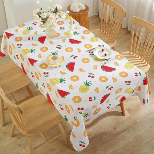 Tischdecke Outdoor Obst Tischdecken Abwaschbar 3D Obst Tischdecke Wetterfest Wasserdicht für Party Biertisch, 90x90 cm Q/P2682 Tischdecke Outdoor Obst Tischdecken Abwaschbar 3D Obst Tischdecke Wetterfest Wasserdicht für Party Biertisch, 90x90 cm Q/P2682 von Tizhweqo