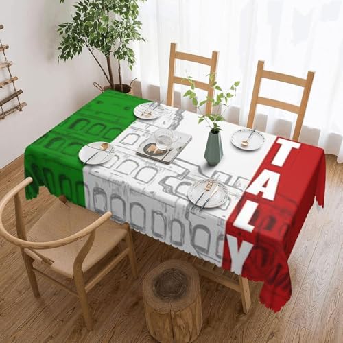Tischdecke Outdoor Rom Tischdecken Abwaschbar 3D Italien Tischdecke Wetterfest Wasserdicht für Party Biertisch, 140x180 cm E/F2278 Tischdecke Outdoor Rom Tischdecken Abwaschbar 3D Italien Tischdecke Wetterfest Wasserdicht für Party Biertisch, 140x180 cm E/F2278 von Tizhweqo