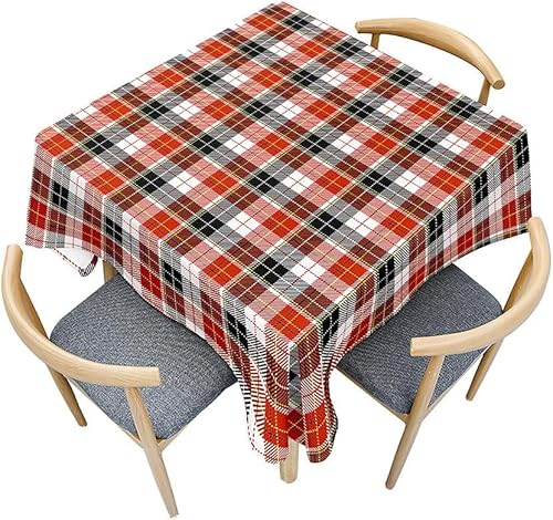 Tischdecke Outdoor Rot Kariert Tischdecken Abwaschbar 3D Weihnachten Tischdecke Wetterfest Wasserdicht für Party Biertisch, 140x200 cm Q.P1037 Tischdecke Outdoor Rot Kariert Tischdecken Abwaschbar 3D Weihnachten Tischdecke Wetterfest Wasserdicht für Party Biertisch, 140x200 cm Q.P1037 von Tizhweqo