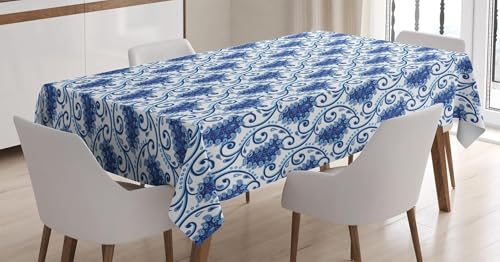Tischdecke Outdoor Traube Tischdecken Abwaschbar 3D Blau Tischdecke Wetterfest Wasserdicht für Party Biertisch, 140x180 cm Q/P2756 Tischdecke Outdoor Traube Tischdecken Abwaschbar 3D Blau Tischdecke Wetterfest Wasserdicht für Party Biertisch, 140x180 cm Q/P2756 von Tizhweqo