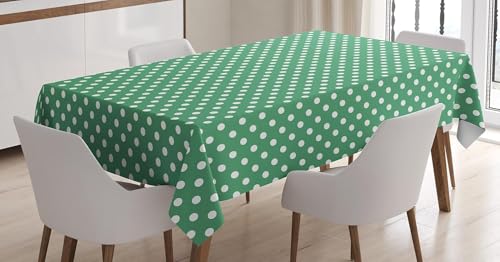 Tischdecke Outdoor Tupfen Tischdecken Abwaschbar 3D Grün Tischdecke Wetterfest Wasserdicht für Party Biertisch, 140x240 cm Q/P5288 Tischdecke Outdoor Tupfen Tischdecken Abwaschbar 3D Grün Tischdecke Wetterfest Wasserdicht für Party Biertisch, 140x240 cm Q/P5288 von Tizhweqo