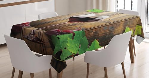 Tischdecke Outdoor Wein Tischdecken Abwaschbar 3D Traube Tischdecke Wetterfest Wasserdicht für Party Biertisch, 140x140 cm Q/P4414 Tischdecke Outdoor Wein Tischdecken Abwaschbar 3D Traube Tischdecke Wetterfest Wasserdicht für Party Biertisch, 140x140 cm Q/P4414 von Tizhweqo