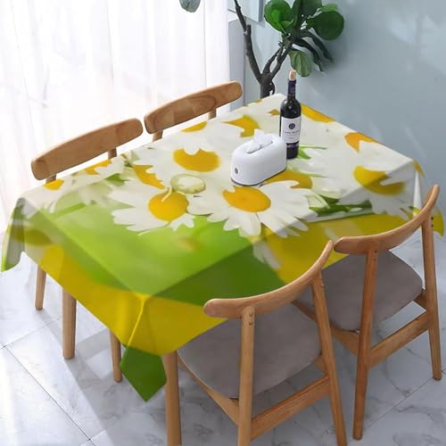 Tischdecke Outdoor Wilde Chrysanthemen Tischdecken Abwaschbar 3D Gartenszene Tischdecke Wetterfest Wasserdicht für Party Biertisch, 140x180 cm Q.P2426 Tischdecke Outdoor Wilde Chrysanthemen Tischdecken Abwaschbar 3D Gartenszene Tischdecke Wetterfest Wasserdicht für Party Biertisch, 140x180 cm Q.P2426 von Tizhweqo