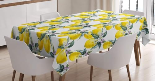 Tischdecke Outdoor Zitrone Tischdecken Abwaschbar 3D Zitrone Tischdecke Wetterfest Wasserdicht für Party Biertisch, 140x140 cm Q/P2664 Tischdecke Outdoor Zitrone Tischdecken Abwaschbar 3D Zitrone Tischdecke Wetterfest Wasserdicht für Party Biertisch, 140x140 cm Q/P2664 von Tizhweqo