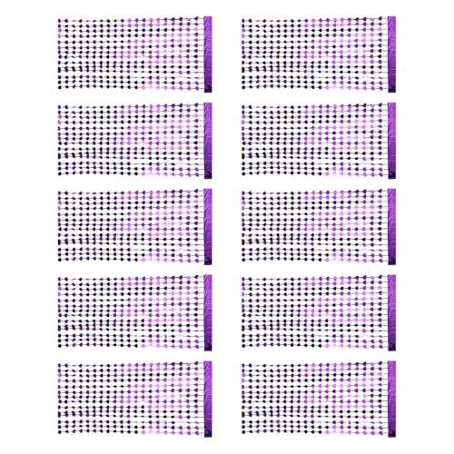 10 glitzernde silberne Lametta-Türvorhänge, leicht abziehbar, selbstklebende Rückseite, Party-Foto-Hintergrund, Dekoration, romantisch, Silberfolienvorhang für Hochzeiten von Tkidplw