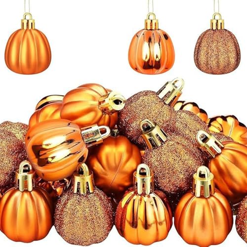 24 Stück Thanksgiving Baumschmuck Herbst Kürbis Hängende Ornament für Zuhause Herbst Party Halloween Weihnachten Kürbis Ball Dekorationen Thanksgiving Hängende Ornament für Weihnachten 24 Stück Thanksgiving Baumschmuck Herbst Kürbis Hängende Ornament für Zuhause Herbst Party Halloween Weihnachten Kürbis Ball Dekorationen Thanksgiving Hängende Ornament für Weihnachten von Tkidplw
