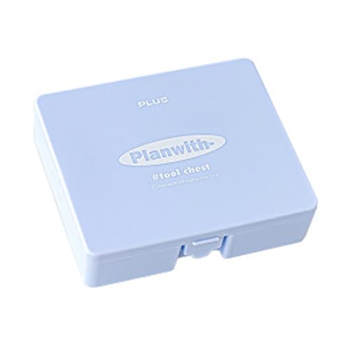 8-teiliges Bürobedarf-Set mit Locher, Heftklammer, Schere, Heftklammerentferner, Markerband, verpackt in Aufbewahrungskoffer, Büroschreibtisch-Set von Tkidplw