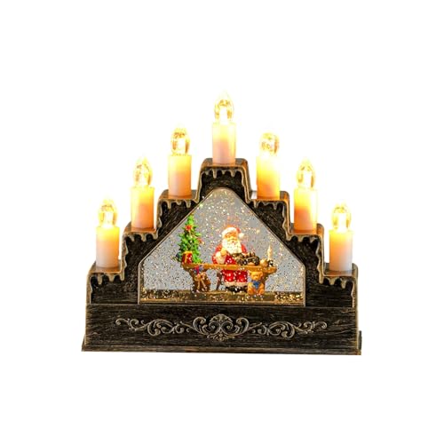 Festliche Spieluhr für Feste, Tischplatte oder Kaminsims, Ornament, Schneekugeln für Wohnzimmer, Regal, Tisch, Kunstharz, Weihnachtsspieluhr mit handbemalten Urlaubsszenen Festliche Spieluhr für Feste, Tischplatte oder Kaminsims, Ornament, Schneekugeln für Wohnzimmer, Regal, Tisch, Kunstharz, Weihnachtsspieluhr mit handbemalten Urlaubsszenen von Tkidplw