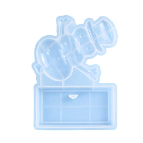 Kristalltropfen-Gipsschleifmittel, dreidimensional, Weihnachtsschmuck, Ornamente, Anhänger, Silikonform, Ornament-Formen für Epoxidharz von Tkidplw