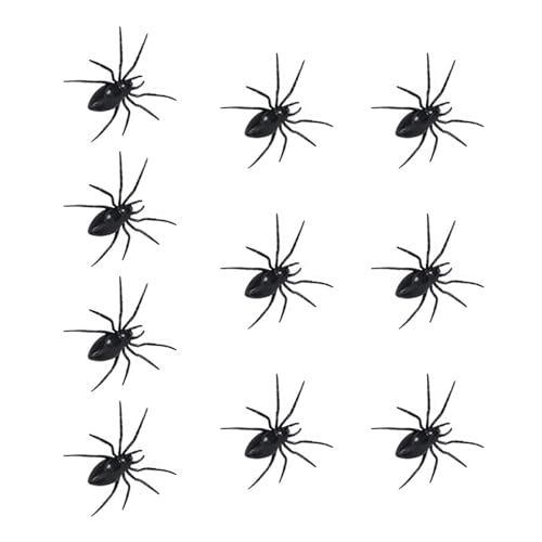 Tkidplw 10 Stück Realistische Halloween-Spinnen Dekorationen Halloween Party Supplies für Home Office Partys Gruselige Requisiten Spinnen Requisiten Tkidplw 10 Stück Realistische Halloween-Spinnen Dekorationen Halloween Party Supplies für Home Office Partys Gruselige Requisiten Spinnen Requisiten von Tkidplw