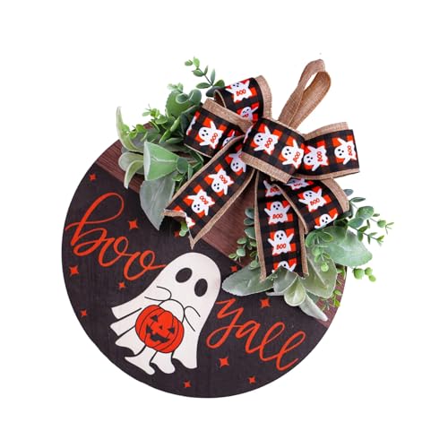 Tkidplw Handgefertigte Holz-Specter-Wandkunst für Halloween, bunte Festival-Girlanden, stilvolle Türdekoration, Ornament für Partys, Halloween-Feier, unverzichtbar Tkidplw Handgefertigte Holz-Specter-Wandkunst für Halloween, bunte Festival-Girlanden, stilvolle Türdekoration, Ornament für Partys, Halloween-Feier, unverzichtbar von Tkidplw