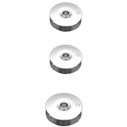 Tkidplw Schnellwechsel-Spule aus Legierung, stabiles Nähmaschinen-Zubehör zum Basteln, runde Spule aus Legierung Tkidplw Schnellwechsel-Spule aus Legierung, stabiles Nähmaschinen-Zubehör zum Basteln, runde Spule aus Legierung von Tkidplw