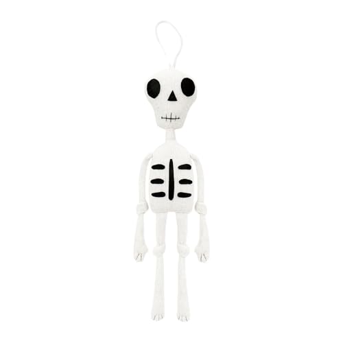 Tkidplw Unheimliche Stoff-Totenkopf-Dekoration für Halloween, Horror-Party, Spukhaus, gruseliges Skelett, Tischrequisiten, realistischer Totenkopf-Tischaufsatz Tkidplw Unheimliche Stoff-Totenkopf-Dekoration für Halloween, Horror-Party, Spukhaus, gruseliges Skelett, Tischrequisiten, realistischer Totenkopf-Tischaufsatz von Tkidplw