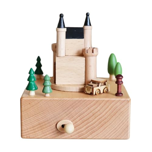 Tkidplw Vintage Spieluhr Holzfigur Drehbar Spielzug Musik Heimdekoration Ornament Weihnachten Geburtstag Geschenk Musical Tkidplw Vintage Spieluhr Holzfigur Drehbar Spielzug Musik Heimdekoration Ornament Weihnachten Geburtstag Geschenk Musical von Tkidplw