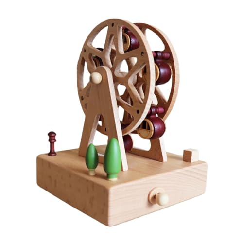 Tkidplw Vintage Spieluhr Holzfigur Drehbar Spielzug Musik Heimdekoration Ornament Weihnachten Geburtstag Geschenk Musical Tkidplw Vintage Spieluhr Holzfigur Drehbar Spielzug Musik Heimdekoration Ornament Weihnachten Geburtstag Geschenk Musical von Tkidplw