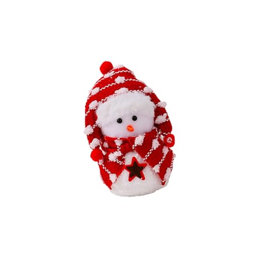 Tkidplw Weihnachts-Schneemann-Dekorationen, weiche Statue, Plüschpuppe, Tischdekoration, für Garten, Outdoor, Party, Hochzeit, Weihnachtsdekoration, schöne Plüsch-Ornamente, Partyzubehör Tkidplw Weihnachts-Schneemann-Dekorationen, weiche Statue, Plüschpuppe, Tischdekoration, für Garten, Outdoor, Party, Hochzeit, Weihnachtsdekoration, schöne Plüsch-Ornamente, Partyzubehör von Tkidplw