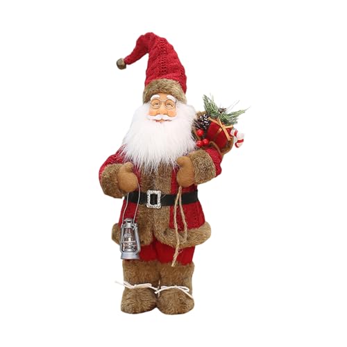 Tkidplw Weihnachtsmann-Dekoration, 30,5 cm, Weihnachtsmann-Figur, Ornament für Kaminsims, Bücherregal, Wohnzimmer, Urlaubsdekorationen, Weihnachtsdekoration Tkidplw Weihnachtsmann-Dekoration, 30,5 cm, Weihnachtsmann-Figur, Ornament für Kaminsims, Bücherregal, Wohnzimmer, Urlaubsdekorationen, Weihnachtsdekoration von Tkidplw