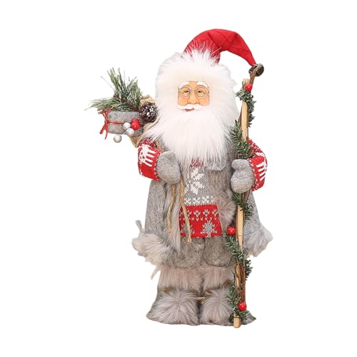 Tkidplw Weihnachtsmann-Dekoration, 30,5 cm, Weihnachtsmann-Figur, Ornament für Kaminsims, Bücherregal, Wohnzimmer, Urlaubsdekorationen, Weihnachtsdekoration Tkidplw Weihnachtsmann-Dekoration, 30,5 cm, Weihnachtsmann-Figur, Ornament für Kaminsims, Bücherregal, Wohnzimmer, Urlaubsdekorationen, Weihnachtsdekoration von Tkidplw