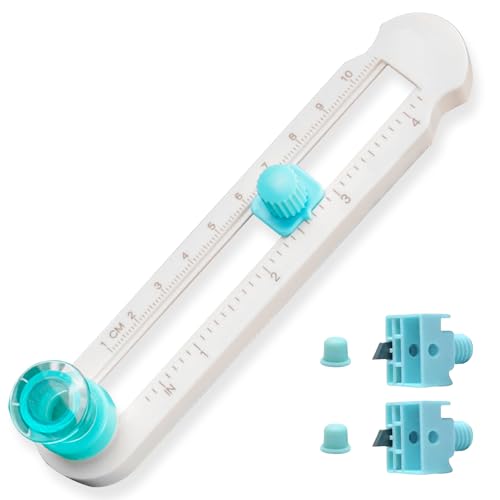 Tkxjry Kreisschneider Papier, Kunststoff Paper Rundschneider, Verstellbares Kreisschneider, 2-20cm Durchmesser Verstellbare Rotations Kreis. Mit Klarer Skala,Präzises Schneiden Für Handgefertigte Tkxjry Kreisschneider Papier, Kunststoff Paper Rundschneider, Verstellbares Kreisschneider, 2-20cm Durchmesser Verstellbare Rotations Kreis. Mit Klarer Skala,Präzises Schneiden Für Handgefertigte von Tkxjry