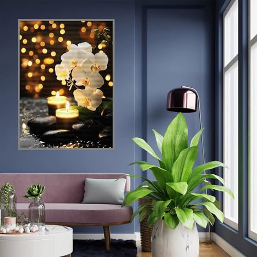 Diamond Painting Kinder Zen Diamond Painting mädchen Geschenke 8 jahre 5D Diamant Malerei Erwachsene Orchidee Diamant Malsets Bilder Full Crystal Art für Home Wand Décor Geschenke 20x30cm, A-819 Diamond Painting Kinder Zen Diamond Painting mädchen Geschenke 8 jahre 5D Diamant Malerei Erwachsene Orchidee Diamant Malsets Bilder Full Crystal Art für Home Wand Décor Geschenke 20x30cm, A-819 von Tloome