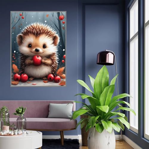 Diamond Painting Niedlich Diamond Painting Erwachsene Igel 5D Basteln Kinder Mädchen Geschenke 7 8 9 10 jahre, DIY Diamant Bilder Bastelset Erwachsene für Deko Wohnzimmer Home Geschenke 30x40cm A-1079 Diamond Painting Niedlich Diamond Painting Erwachsene Igel 5D Basteln Kinder Mädchen Geschenke 7 8 9 10 jahre, DIY Diamant Bilder Bastelset Erwachsene für Deko Wohnzimmer Home Geschenke 30x40cm A-1079 von Tloome