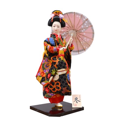 12 Zoll Japanische Kimonos Puppen Tabletop Dekoration Für Restaurants Und Heimliebhaber von Tmboryuu