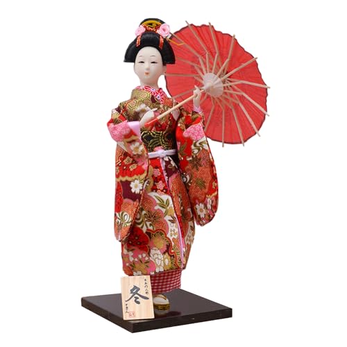 12 Zoll Japanische Kimonos Puppen Tabletop Dekoration Für Restaurants Und Heimliebhaber von Tmboryuu