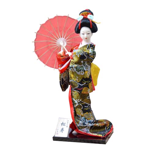 12 Zoll Japanische Kimonos Puppen Tabletop Dekoration Für Restaurants Und Heimliebhaber von Tmboryuu