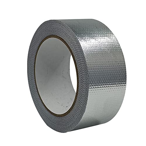 20 M Aluminiumfolie Wasserdichtes Klebeband HVAC Aluminium Metall Klebeband Für Metallrohre Lüftelöffnung AC Einheiten Reparatur von Tmboryuu