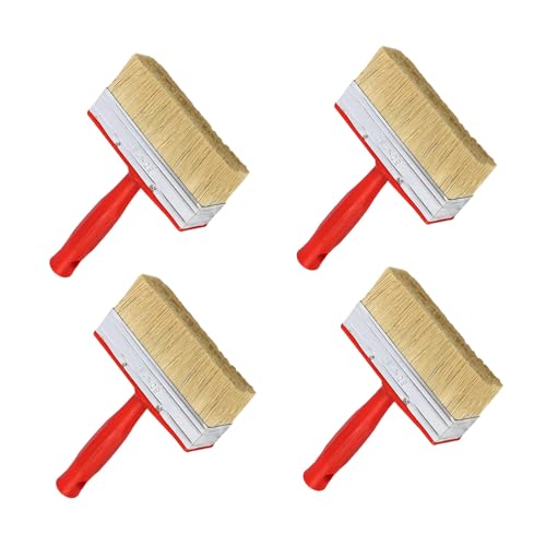 4pieces Flecken Applikatoren Mit Natürlichen Borsten Ideal Für Deckterrasse Und Möbelbeschichtungsprojekte Liefert Lösungsmittelfarben Pinsel 4pieces Flecken Applikatoren Mit Natürlichen Borsten Ideal Für Deckterrasse Und Möbelbeschichtungsprojekte Liefert Lösungsmittelfarben Pinsel von Tmboryuu