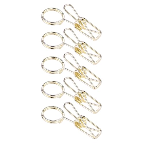 5pieces Double Head Metal Card Clip Eisendraht Fotoständer Mit Metall Clip Visitenkartenständer Für Schreibtisch Organisation Business Clamp von Tmboryuu