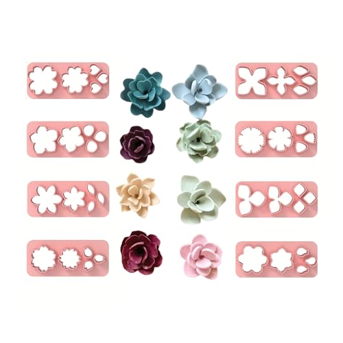 8 Stücke Silikontonform Set Blumen Ohrring Makingformen Für Bastelohrring Und Kreativer Schmuckkunst Tonformen Für Accessoires 8 Stücke Silikontonform Set Blumen Ohrring Makingformen Für Bastelohrring Und Kreativer Schmuckkunst Tonformen Für Accessoires von Tmboryuu