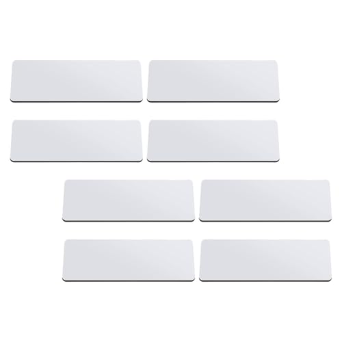 8pieces Name Badge Pin Schreibbar Weißes Name Label Mit Brosche Pin Sublimation Name Abzeichen Mit Pin Für Büro 8pieces Name Badge Pin Schreibbar Weißes Name Label Mit Brosche Pin Sublimation Name Abzeichen Mit Pin Für Büro von Tmboryuu